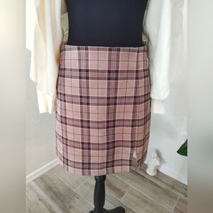 Windsor Plaid Mini Skirt